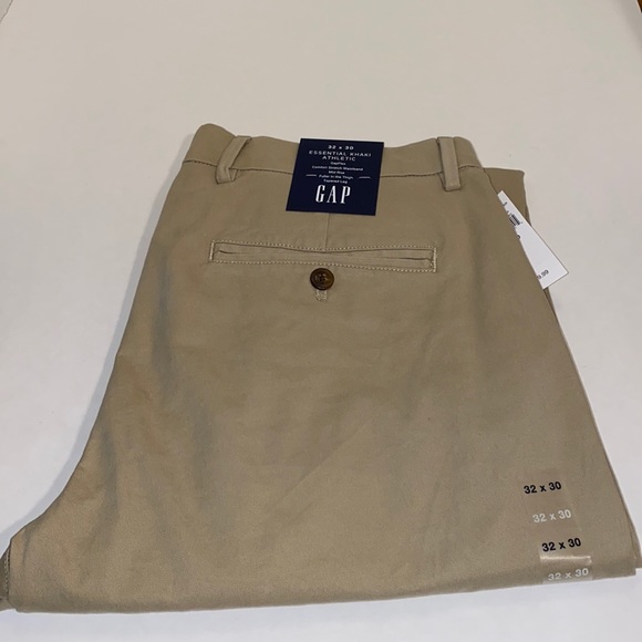 GAP Pants Copy New 32x3 Athletic Fit Gap Khakis Tan Poshmark